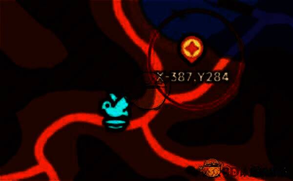 砂岩矿区 - 2矿洞位置图片