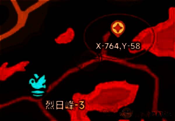 烈日峰 - 3矿洞位置图片