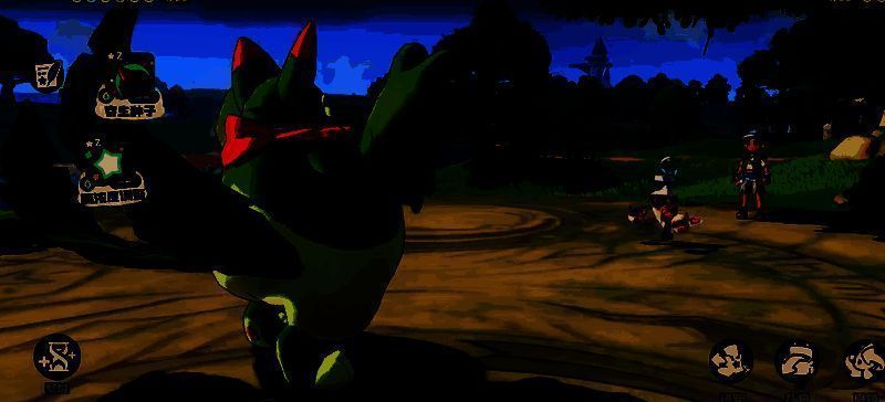 战斗技能相关游戏画面