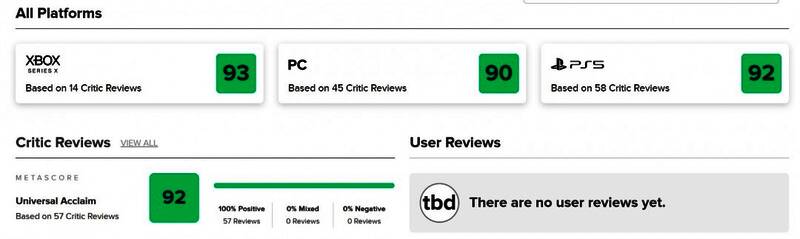 《光与影：33号远征队》全平台评分图片