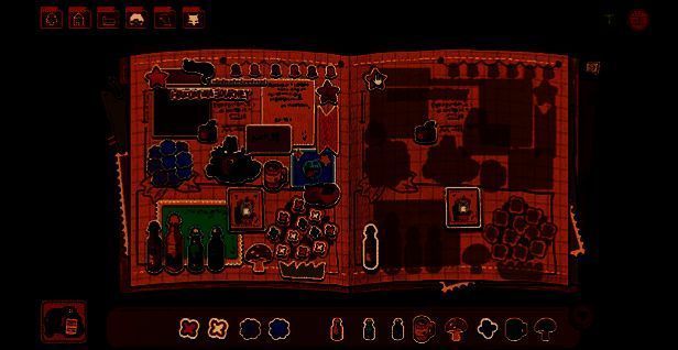 《纸痕絮语》手账拼图画面