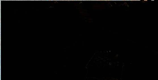 桥中间禁止乱跑示意