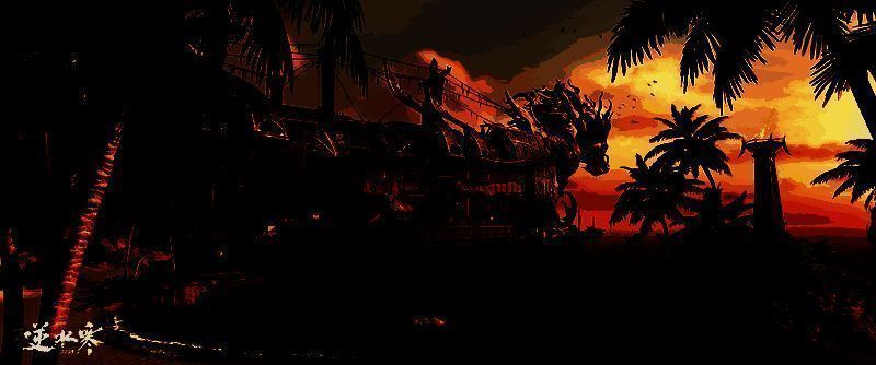 逐浪湾港口画面