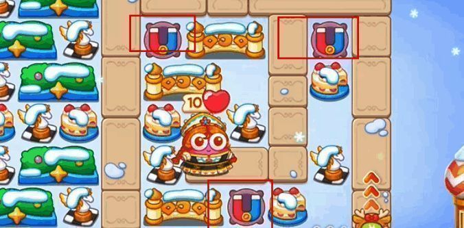 保卫萝卜4胡桃夹子第37关初始场景图