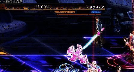 引导红色圈消除紫色方块画面