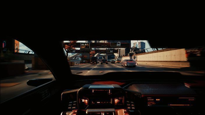 赛博朋克 2077 车辆调色通功能展示