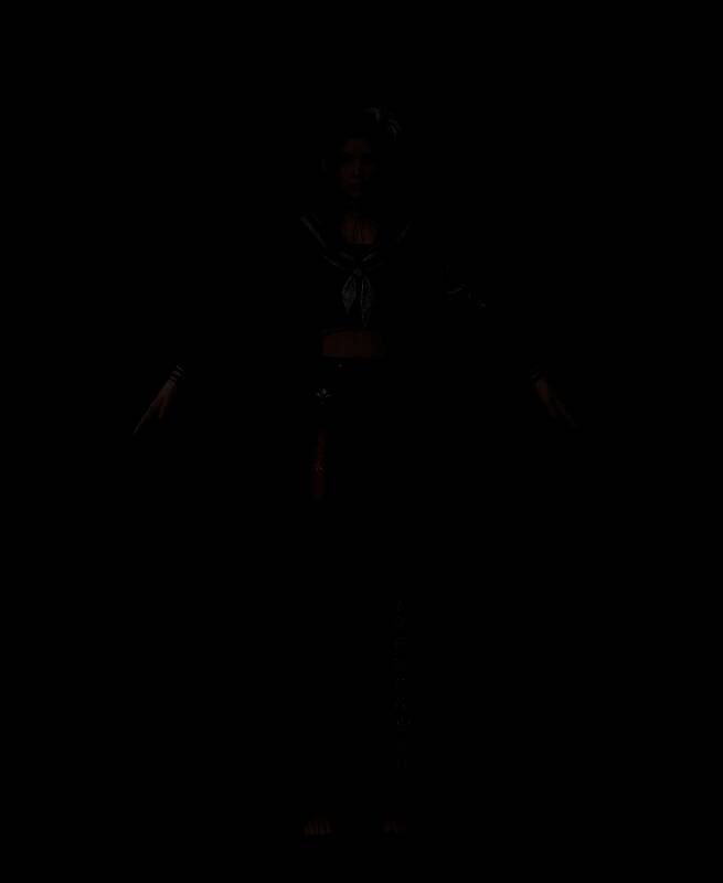 《最终幻想 7》黑丝 JK 蒂法和爱丽丝 3D 美图