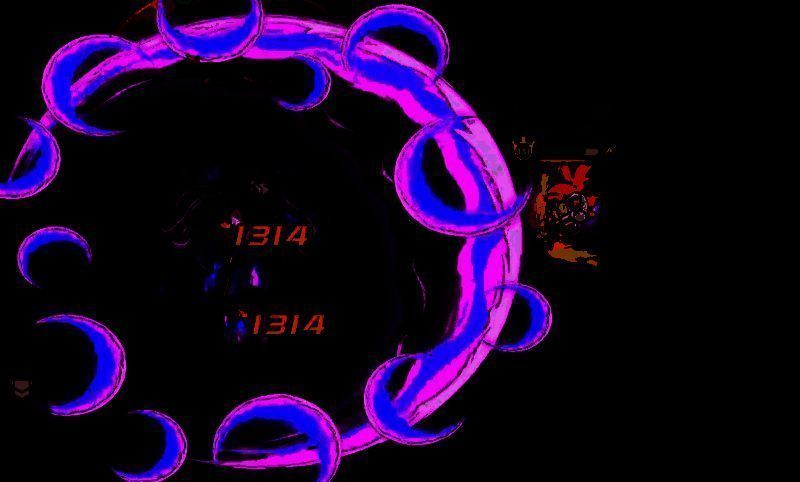 英勇之地红怒女神黑色剑气攻击画面