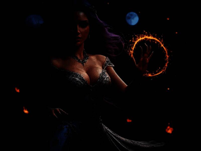 网友使用 Grok 生成的女巫图片22