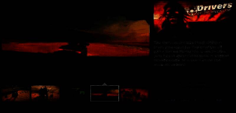 《Drivers of the Apocalypse》游戏宣传图