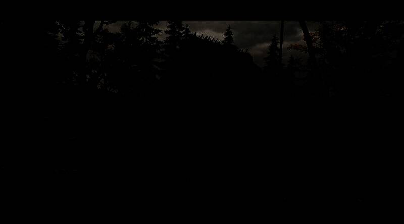 中世纪村庄场景技术演示画面