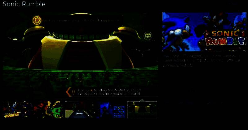 《Sonic Rumble》游戏宣传图