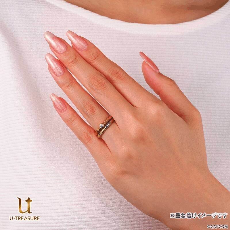 《怪物猎人》联动U - Treasure主题订婚戒指展示图3