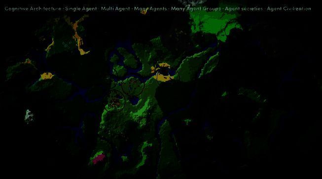 《我的世界》AI模拟试验相关画面