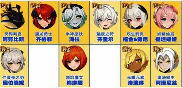 T1级幻灵角色相关图片