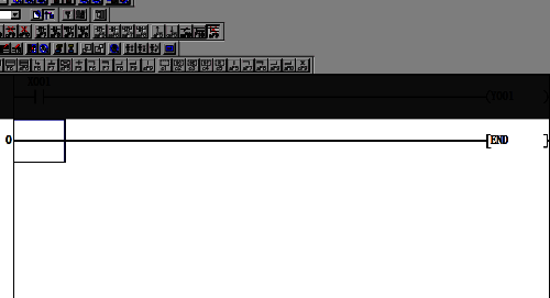 绘制完成的梯形图