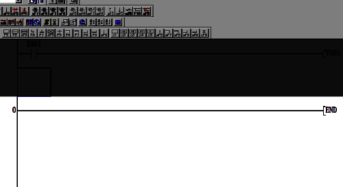 选择常开触点和线圈界面图片