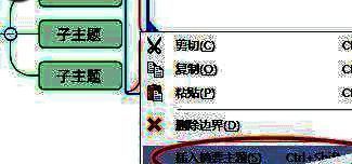MindManager大括号插入摘要主题示例图