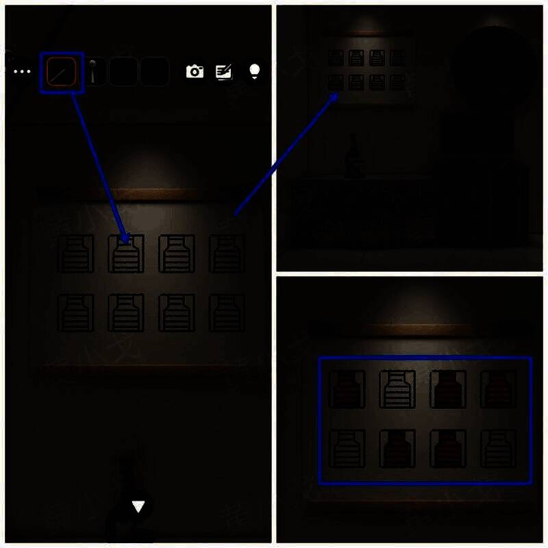 画涂色获线索图片