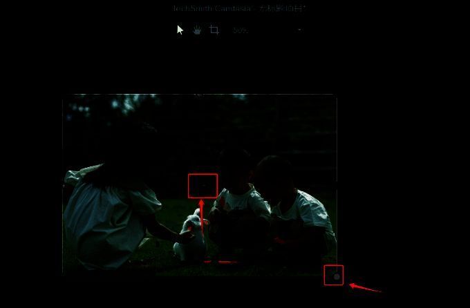 调整图片大小和位置的操作界面图片