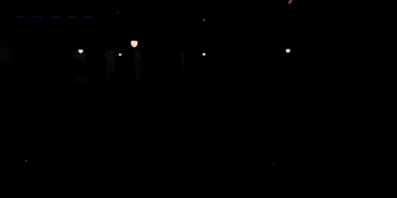 有大猩猩的通道另一角度场景图