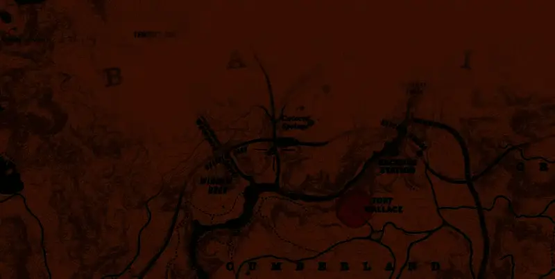 第二个含金条位置的地图图片