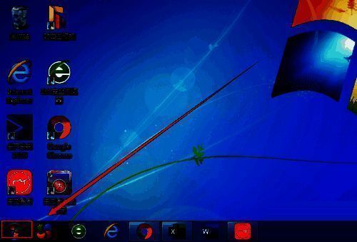 点击开始菜单图片