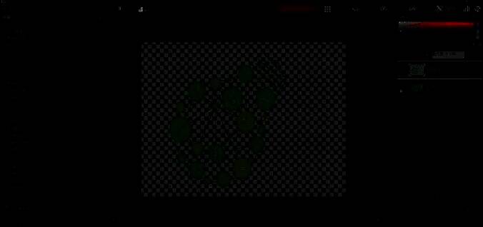 点击小眼睛实现背景透明