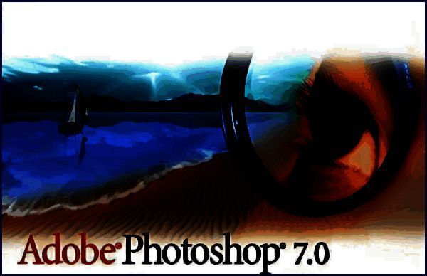 Photoshop 7.0界面示例图
