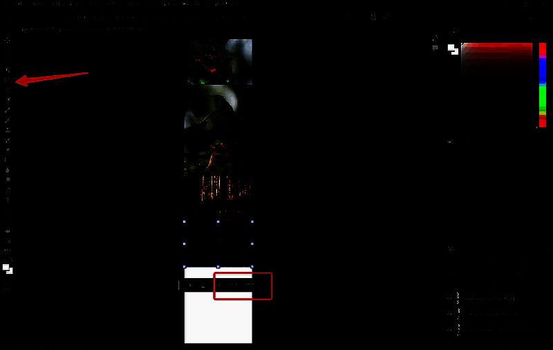 裁剪画布操作界面图