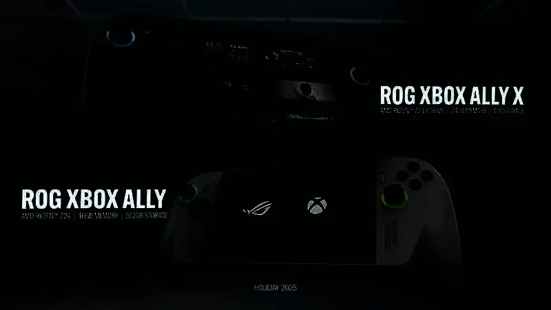 ROG Xbox Ally另一角度相关图片