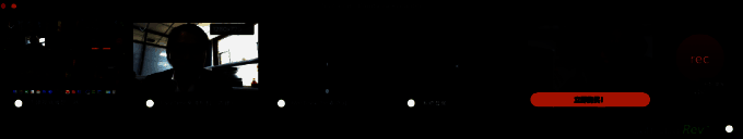 软件开始录制界面