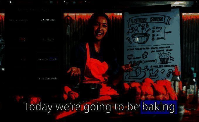 动态字幕示例图