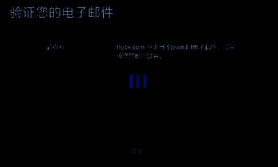 Steam注册信息填写页面
