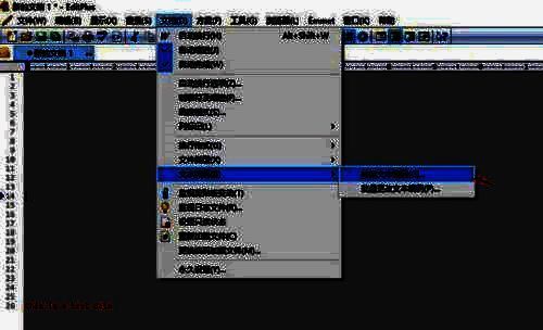 EditPlus转换文本编码选项图