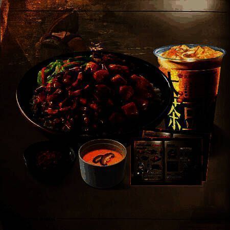 明日之后饿了么限定联名周边搭配图