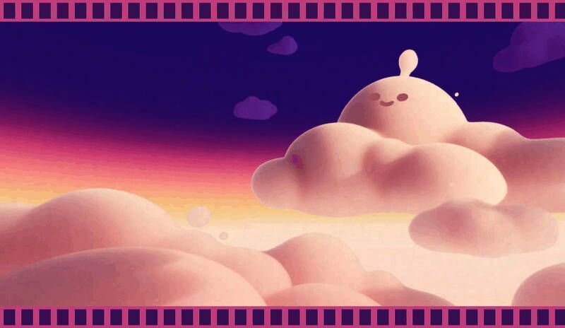 蛋仔岛世纪晚霞宣传图