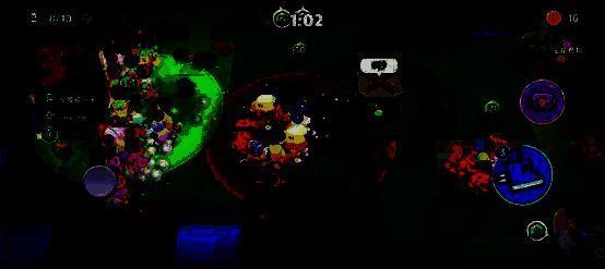 《爆裂小队》局内竞技画面