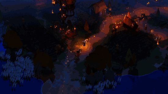 《剑与远征：启程》竖屏大世界画面