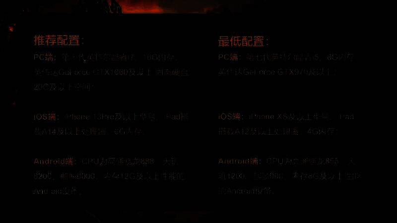 《黑光生存进化》多平台下载界面