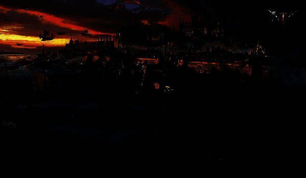 《代号MY》卡诺萨城原画