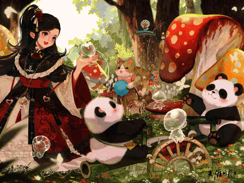 童话森林主题外观相关展示图