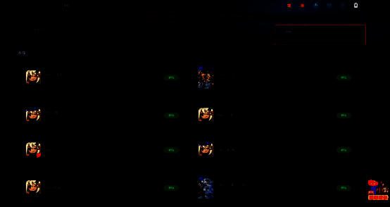 网易云游戏搜索原神并点击秒玩界面