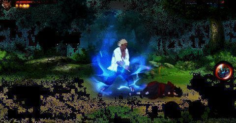 义雷沉怒雷斧长按动图2