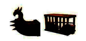 舷外浮体和侧立战棚展示图