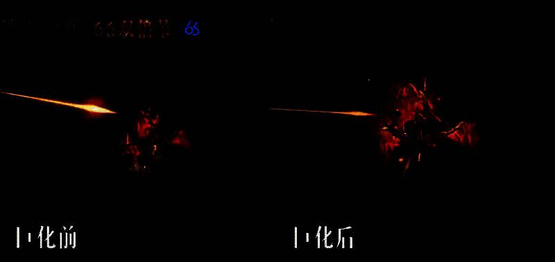 玩家在游戏中获得连击巨化BUFF的画面