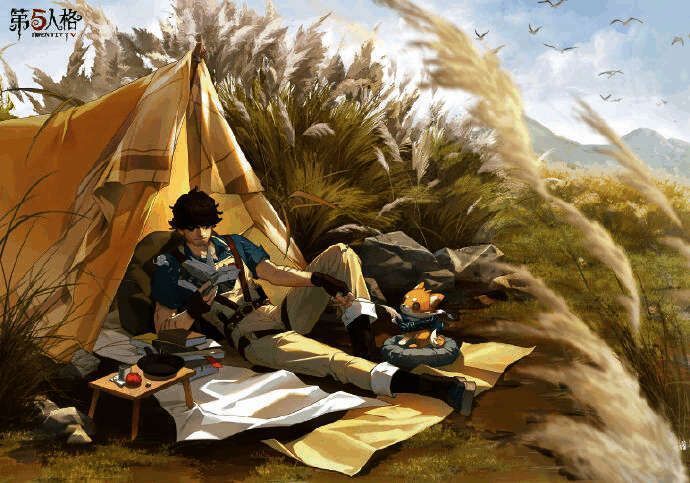 《第五人格》白露线下活动现场秋景