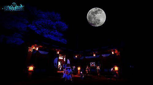 《我的起源》中秋活动中斑马乐园场景