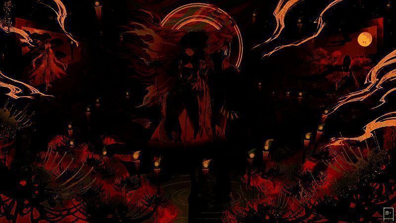 专属插画【三途知火】展示图