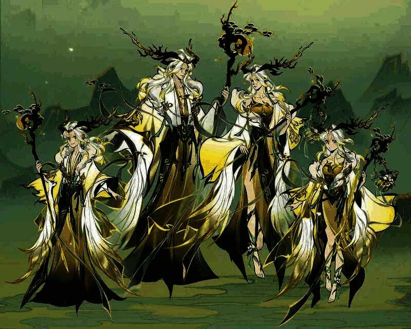 瑞泽山海限定时装和灵画展示图